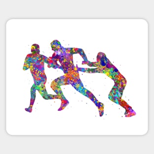 Rugby player team Sticker